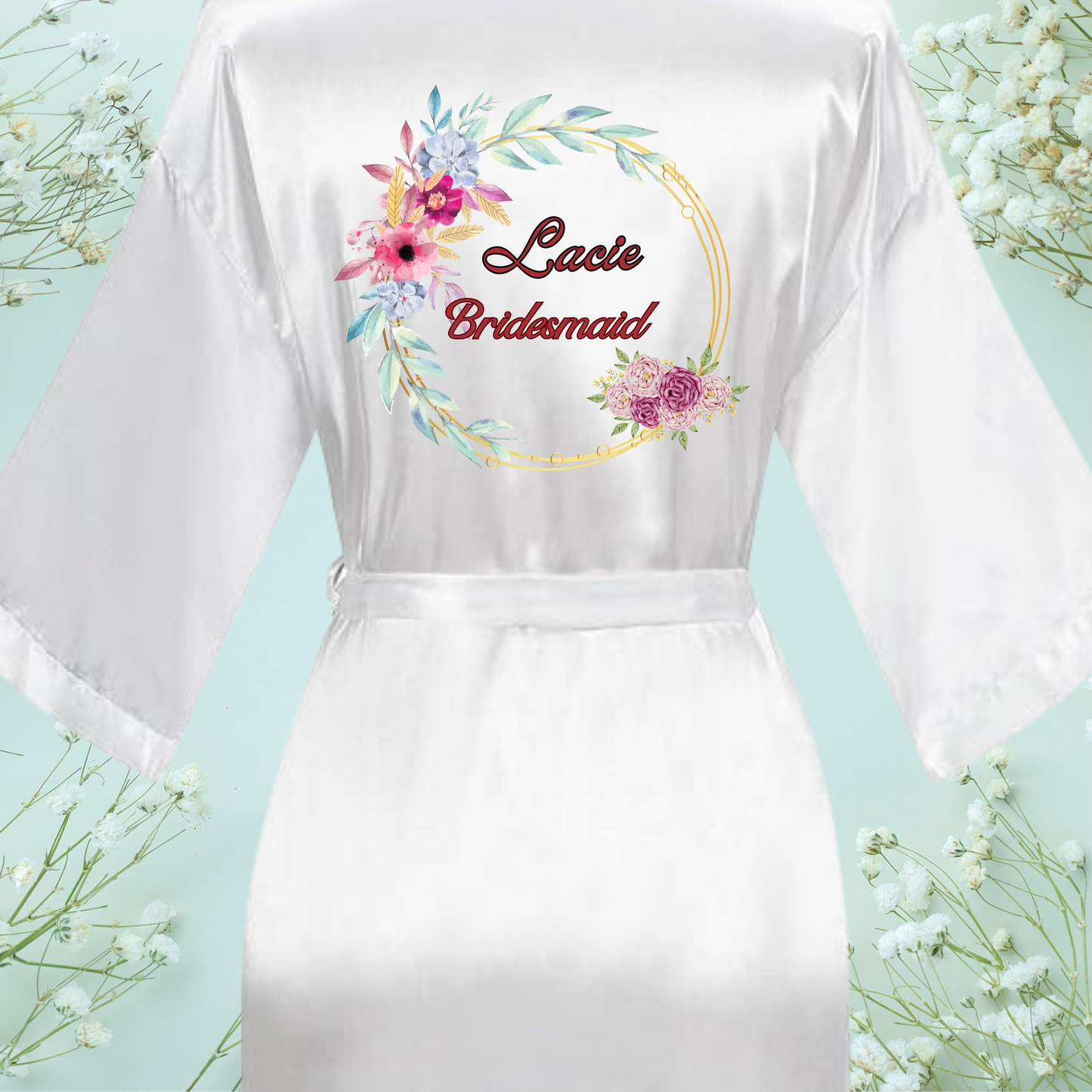 Personalized Bridesmaid, Maid of Honor Robes, Bridal Party Gifts