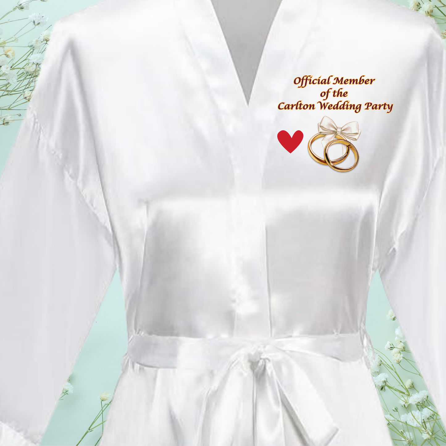Personalized Bridesmaid, Maid of Honor Robes, Bridal Party Gifts