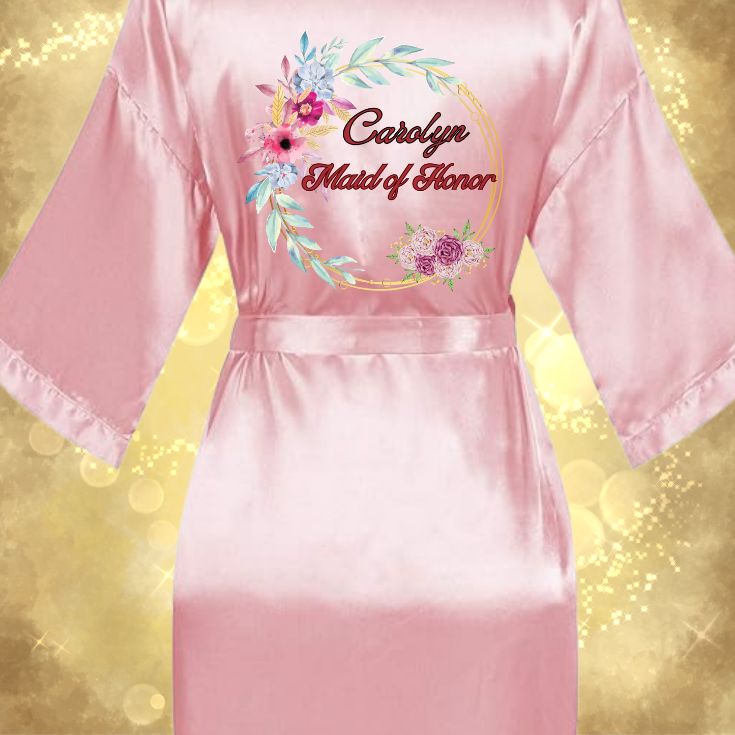 Personalized Bridesmaid, Maid of Honor Robes, Bridal Party Gifts