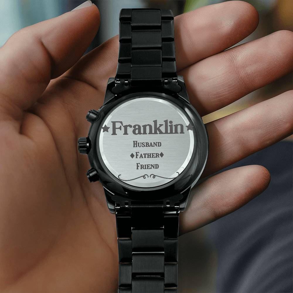 Reloj grabado personalizado para ese hombre especial