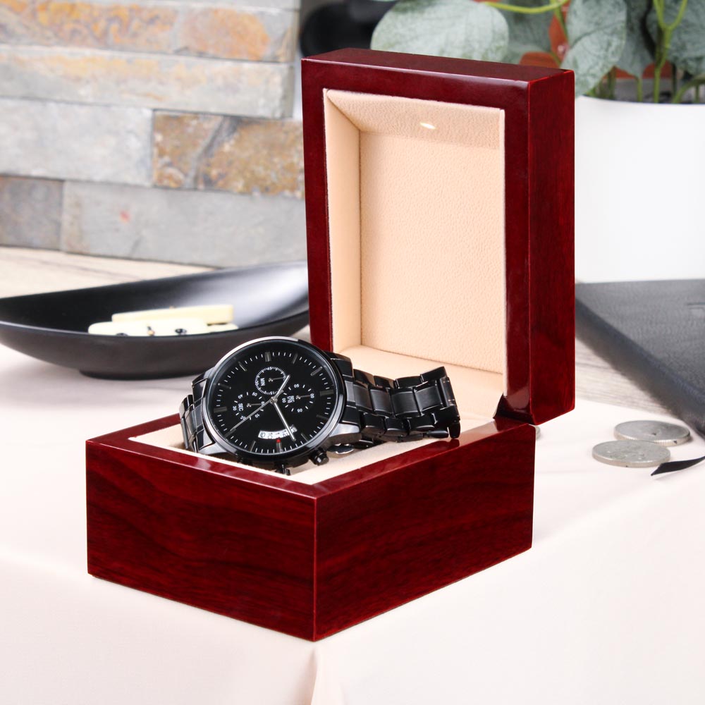 Reloj grabado personalizado para ese hombre especial