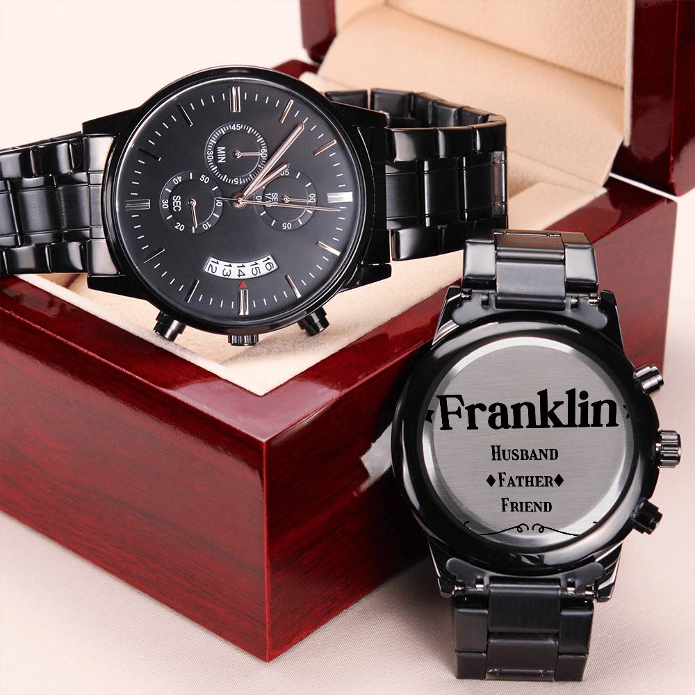 Reloj grabado personalizado para ese hombre especial