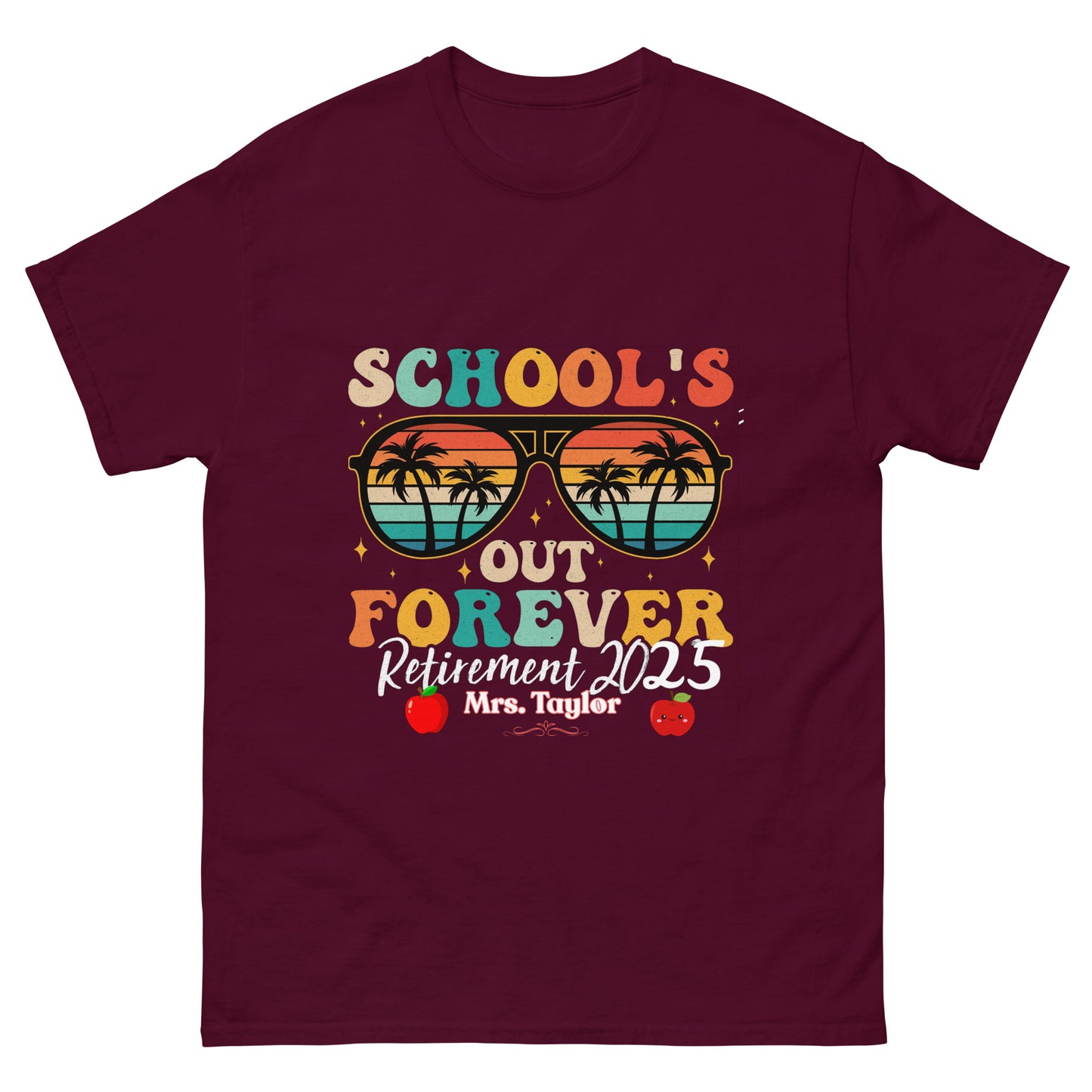 Personalized "Schools Out Forever" Teacher Retirement Gift