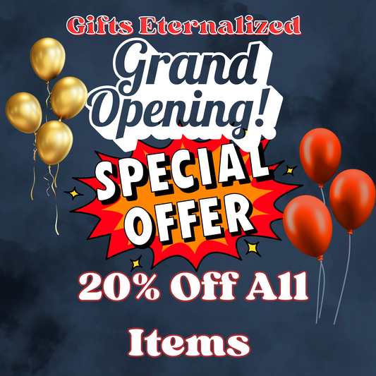 Grand Opening Special Offer: 20% Off All Items