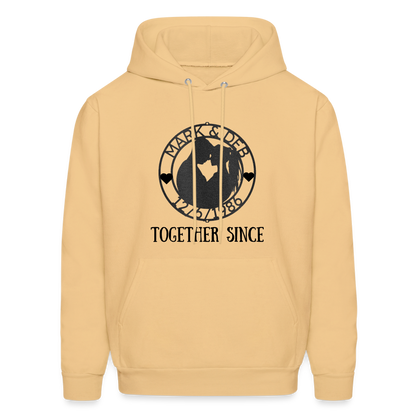 Men's Hoodie - light gold 