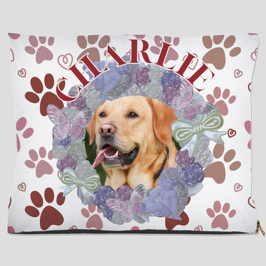Personalized Photo Large Dog Bed