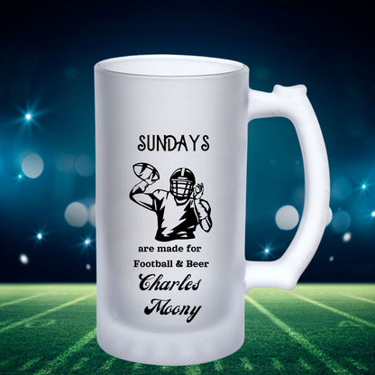 Sundays are Made for Football & Beer Stein