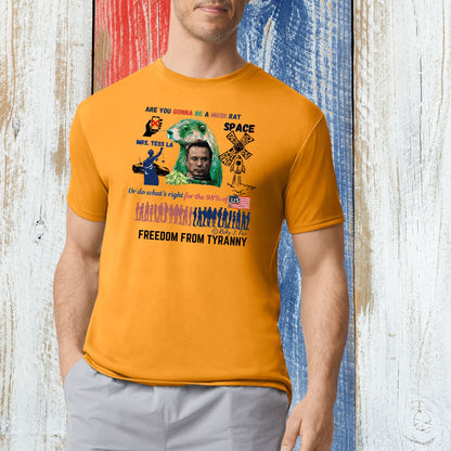 Freedom Citizenry, Musk -  United States at the Crossroads Inspirational  Unisex T-Shirt