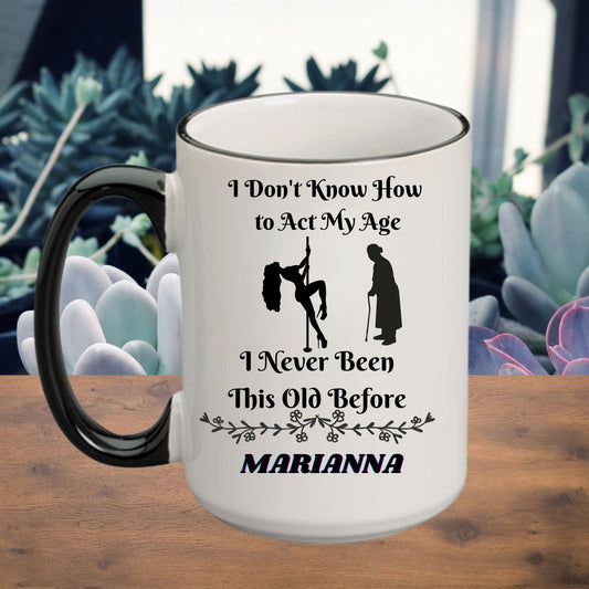 Personalized Humorous Birthday, Retirement, Everyday Gift for Her