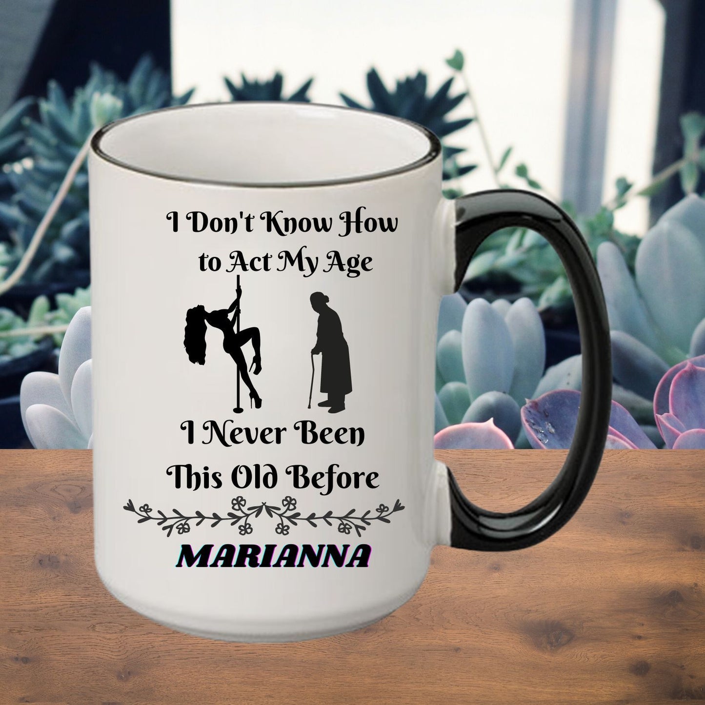 Personalized Humorous Birthday, Retirement, Everyday Gift for Her