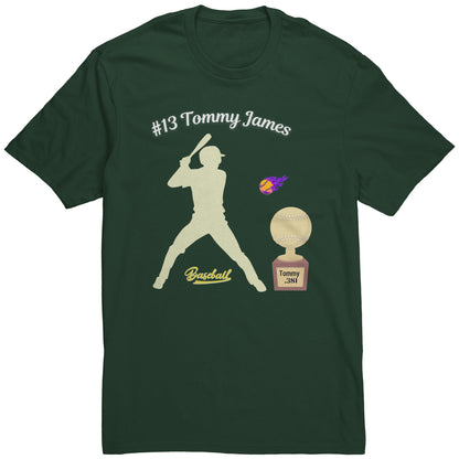 Camiseta de béisbol personalizada "Trofeo" para adultos