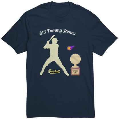 Camiseta de béisbol personalizada "Trofeo" para adultos