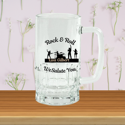 Rock N Roll Beer Stein