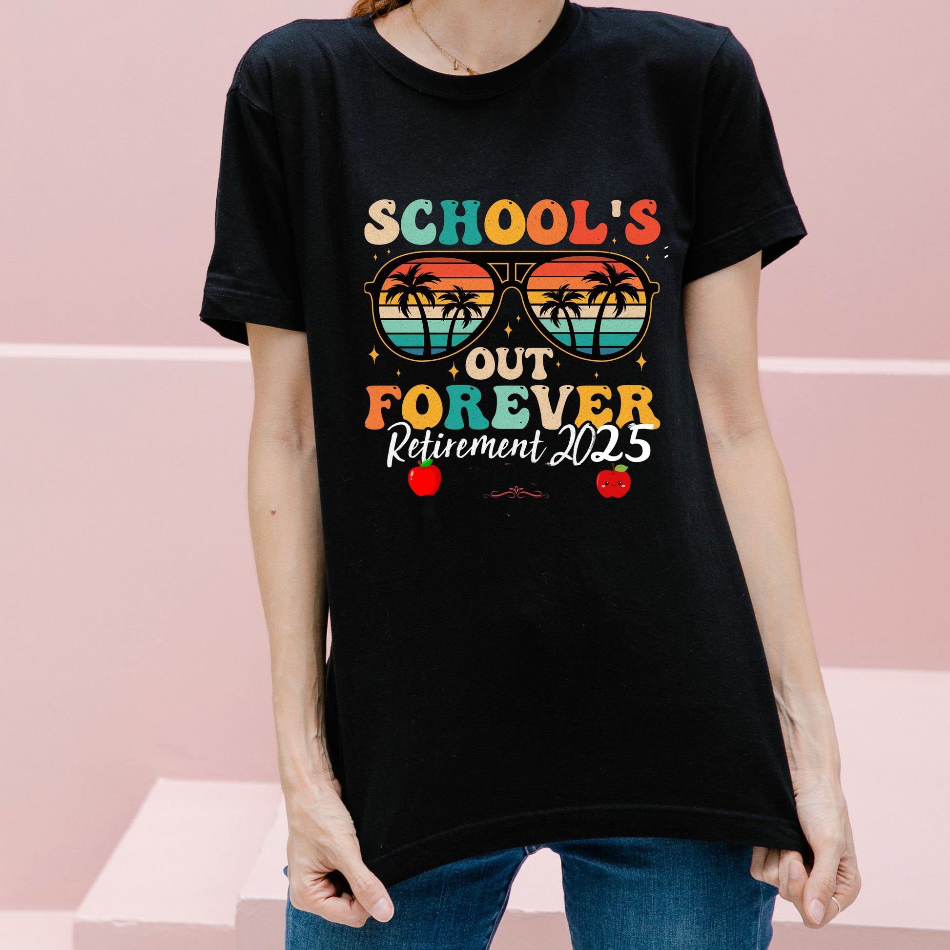 Personalized "Schools Out Forever"  Teacher Retirement Gift