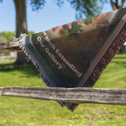 Personalized Photo Family Tree Decorative Woven Blanket