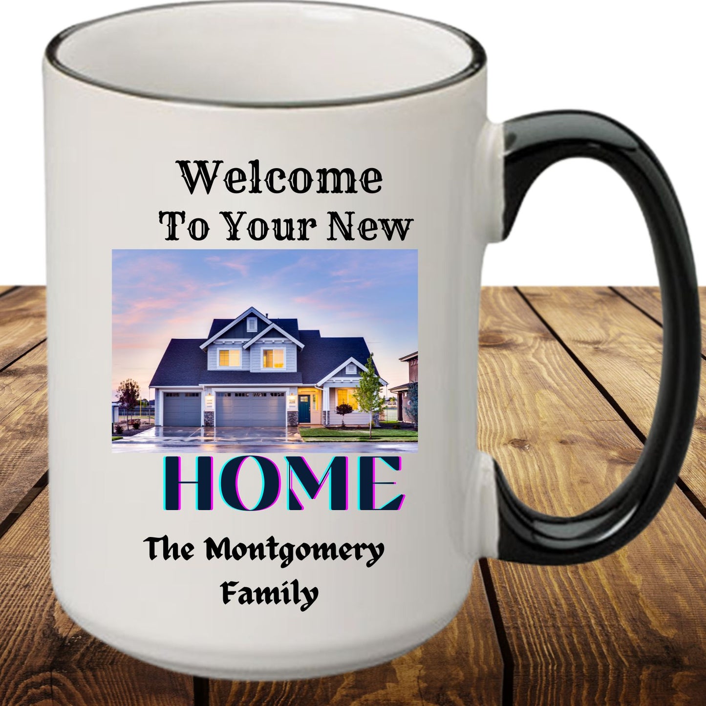 Welcome to Your New Home Photo Mug