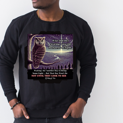 From the RJF Collection_Inspirational Wise Old Owl - A Call to Action