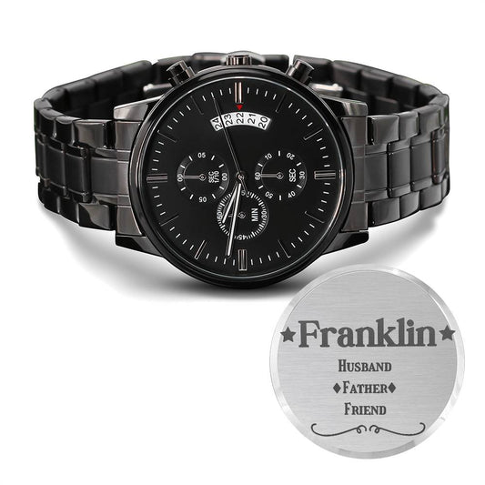 Personalized Engraved Watch For That Special Man