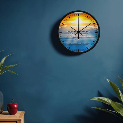 Personalized "Eternity" Clock