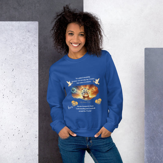 From the RJF Collection Inspirational "It's Called Friendship" Unisex Sweatshirt